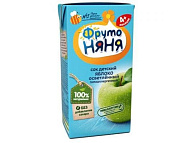 Фрутоняня сок 0,2 л Яблочный осветленный Фрутоняня сок 0,2 л Яблочный осветленный