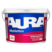 В/Д краска моющаяся (TR) AURA MATTLATEX 9л В/Д краска моющаяся (TR) AURA MATTLATEX 9л