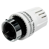 Термоголовка жидкостная Royal Thermo BASIC М30х1,5 белый Термоголовка жидкостная Royal Thermo BASIC М30х1,5 белый