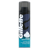 Пена для бритья GILLETTE для чувствительной кожи 200мл Пена для бритья GILLETTE для чувствительной кожи 200мл