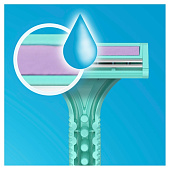 Станок для бритья одноразовый GILLETTE SIMPLY VENUS 2  для женщин 4шт 