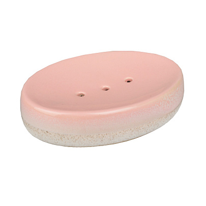 Мыльница Ombre розовый керамика 106419 Zenfort Мыльница Ombre розовый керамика 106419 Zenfort