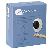 Диспенсер для жидкого мыла сенсорный 300мл белый пластик 9951851 Savanna Диспенсер для жидкого мыла сенсорный 300мл белый пластик 9951851 Savanna