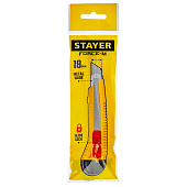 Нож 18мм метал.направляющая/STAYER "STANDARD Нож 18мм метал.направляющая/STAYER "STANDARD