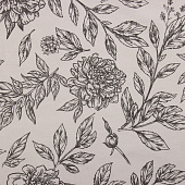 Скатерть (саржа) 149х180 Этель Black flowers 10283361 Скатерть (саржа) 149х180 Этель Black flowers 10283361