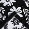 Салфетка (жаккард) 30х45 Этель Flowers black 6705301 