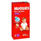  Подгузники-трусики Huggies DRY EXPERT MEGA 4 54шт 