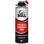Очиститель монтажной пены Bull 500 мл Очиститель монтажной пены Bull 500 мл