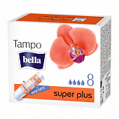 Тампоны Bella Супер плюс премиум комфорт 8шт Арт.BE-032-SU10-003 (ф40) Тампоны Bella Супер плюс премиум комфорт 8шт Арт.BE-032-SU10-003 (ф40)
