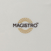 Тарелка десертная Magistro La Perle 20 см белый 9225409 Тарелка десертная Magistro La Perle 20 см белый 9225409