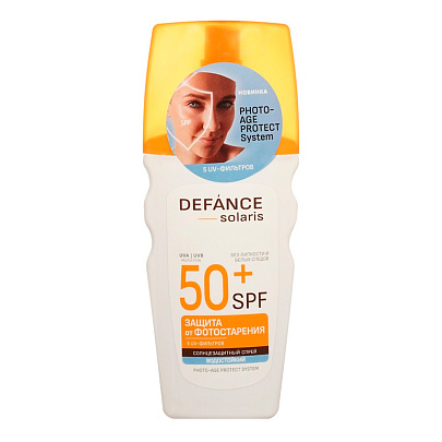 Спрей для загара DEFANCE 160мл SPF50+ Спрей для загара DEFANCE 160мл SPF50+