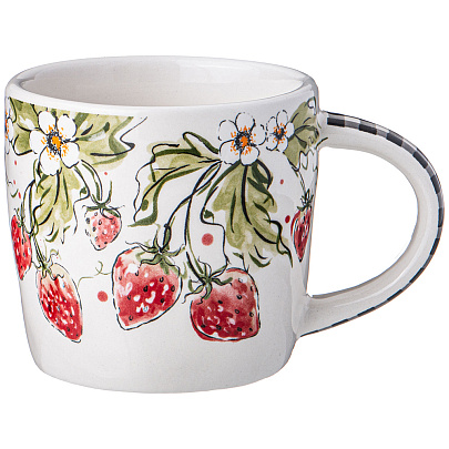 Кружка Strawberry 400мл  13,7х9,7х9см 368-529 