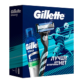 Подарочный набор GILLETTE MACH3 Бритва с 1 сменной кассетой+GILLETTE Пена для бритья Regular (классическая) 200мл Подарочный набор GILLETTE MACH3 Бритва с 1 сменной кассетой+GILLETTE Пена для бритья Regular (классическая) 200мл