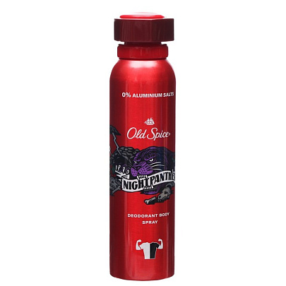 Дезодорант спрей OLD SPICE Nightpanther 150мл Дезодорант спрей OLD SPICE Nightpanther 150мл