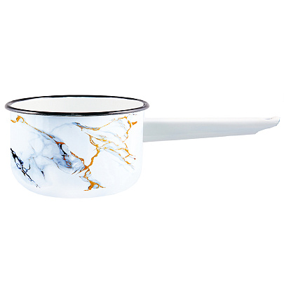 Ковш эмалированный 1,5л Marble ТМ Appetite 312-1887 Ковш эмалированный 1,5л Marble ТМ Appetite 312-1887