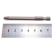  Набор бит Ph1,2,3 Pz1,2,3 - 75мм, 6 шт ЗУБР MX-6 