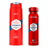Подарочный набор OLD SPICE Аэрозольный дезодорант Whitewater 150мл+Гель для душа Whitewater 250мл Подарочный набор OLD SPICE Аэрозольный дезодорант Whitewater 150мл+Гель для душа Whitewater 250мл