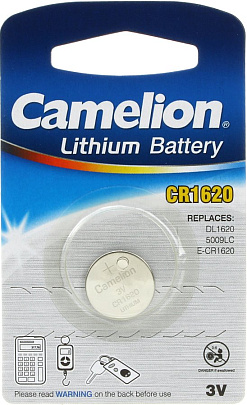 Батарейка CR1620 (1шт)/Camelion Батарейка CR1620 (1шт)/Camelion