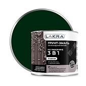  Грунт-эмаль 3 в 1 Лакра Зеленый мох RAL 6005  1,7кг 