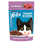 Влажный корм FELIX Домашняя вкуснятина Ягненок 75г Влажный корм FELIX Домашняя вкуснятина Ягненок 75г