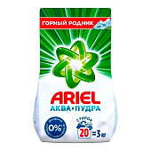 Стиральный порошок ARIEL Автомат Горный родник 3кг + стаканчик Стиральный порошок ARIEL Автомат Горный родник 3кг + стаканчик