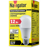 Лампа LED 7Вт Е27, груша, 4000К нейтр. бел. Navigator Лампа LED 7Вт Е27, груша, 4000К нейтр. бел. Navigator