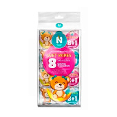 Влажные салфетки NATURAL FRESH Супер мини 8x9шт Pink/Blue Влажные салфетки NATURAL FRESH Супер мини 8x9шт Pink/Blue