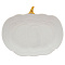  Блюдо сервировочное Repast Pumpkin 23х19х4 см белое 6561-WG 