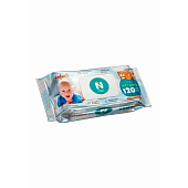 Влажные салфетки NATURAL FRESH 120шт Baby Blue (с клапаном) Влажные салфетки NATURAL FRESH 120шт Baby Blue (с клапаном)