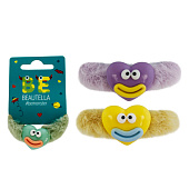  Резинка для волос BEAUTELLA Funny Monsters 2шт 