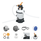 Bestway Фильтр песчаный 3596 л/ч (950гал/ч) арт.58515 Bestway Фильтр песчаный 3596 л/ч (950гал/ч) арт.58515