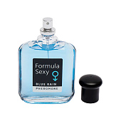  Туалетная вода с феромонами Formula Sexy Blue Rain мужская, 100 мл Delta Parfum 