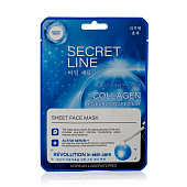 Маска для лица WEIS Secret Line Коллаген и олигопептиды 23г Маска для лица WEIS Secret Line Коллаген и олигопептиды 23г