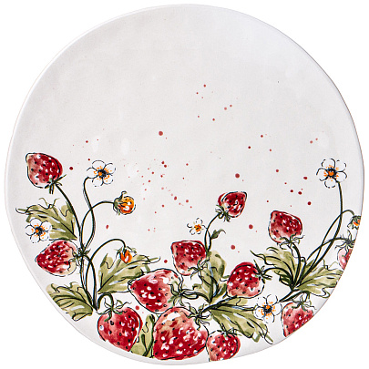 Тарелка закусочная Lefard Strawberry 22,3 см 368-532 Тарелка закусочная Lefard Strawberry 22,3 см 368-532