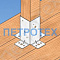  Опора столба "Стакан" 50х50х150х2,0 мм, оцинкованная 
