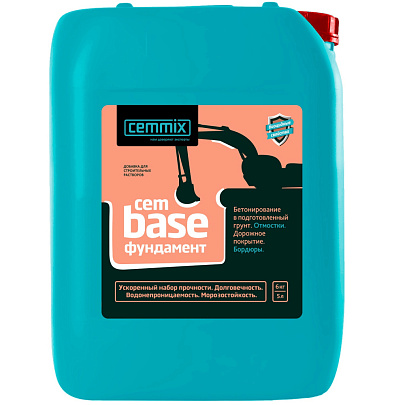 Добавка для фундамента CemBase 5л Добавка для фундамента CemBase 5л
