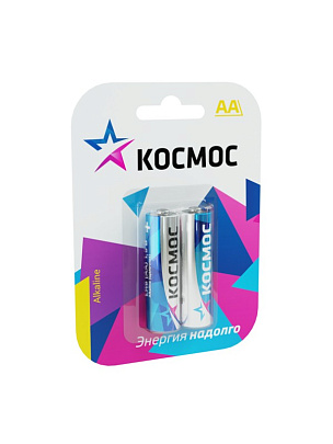 Батарейка AA/LR6 (2шт) Космос Батарейка AA/LR6 (2шт) Космос