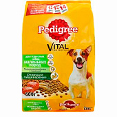 Сухой корм Pedigree для собак мелких пород, говядина, 500 г Сухой корм Pedigree для собак мелких пород, говядина, 500 г