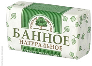  Мыло туалетное натуральное Банное Рецепты Чистоты 180гр НМЖК 