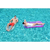 Шезлонг надувной для отдыха на воде Bestway Aqua Lounge 160х84см, 2цвета арт.43103 Шезлонг надувной для отдыха на воде Bestway Aqua Lounge 160х84см, 2цвета арт.43103