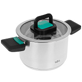  Кастрюля 2 л, d 16 см LARA LR02-241 Изумруд 