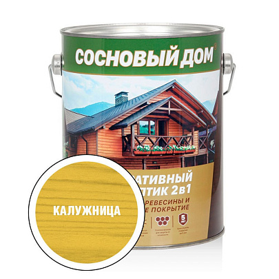 Антисептик СОСНОВЫЙ ДОМ калужница 2,7л Антисептик СОСНОВЫЙ ДОМ калужница 2,7л