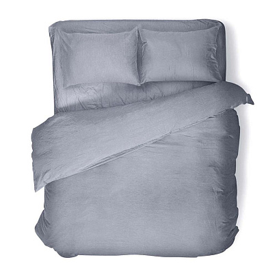 Пододеяльник 200х220 Verossa Melange рисунок indigo Пододеяльник 200х220 Verossa Melange рисунок indigo