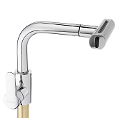 Смеситель для кухни с выдвижным изливом 4 режима хром SS01-T132 567-066 СоюзКран Смеситель для кухни с выдвижным изливом 4 режима хром SS01-T132 567-066 СоюзКран