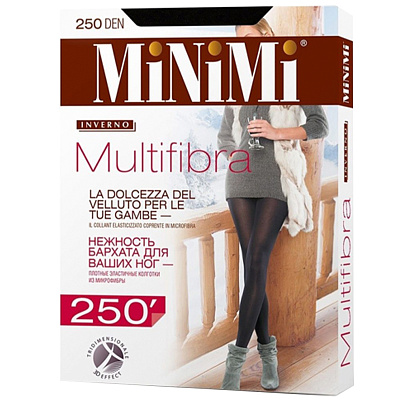 MINIMI Колготки Multifibra 250, цвет Moka, размер 2 MINIMI Колготки Multifibra 250, цвет Moka, размер 2