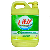 Средство для мытья посуды Liby Лимон 1500 гр Средство для мытья посуды Liby Лимон 1500 гр