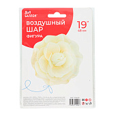 Воздушный шар фольгированный 19" "Цветок. Кремовая камелия" 10993588 Воздушный шар фольгированный 19" "Цветок. Кремовая камелия" 10993588
