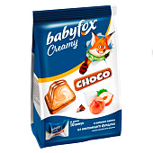 Конфеты BabyFox вафельные Creamy Choco, 100 г Конфеты BabyFox вафельные Creamy Choco, 100 г