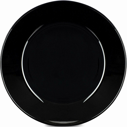  Тарелка десертная Liminarc Lillie Black 18 см V0463 