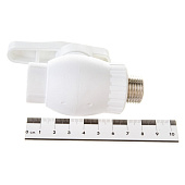  Шаровый кран НР 20х1/2" PPR 